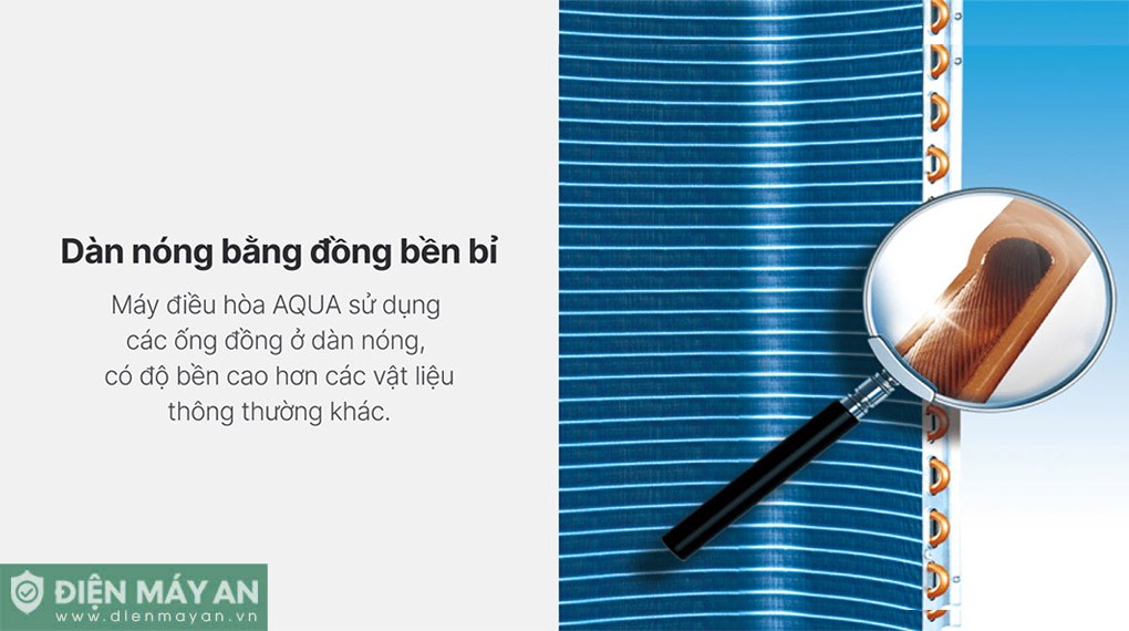 Điều hòa Aqua Inverter 9000 BTU 1 chiều AQA-RV10QC2